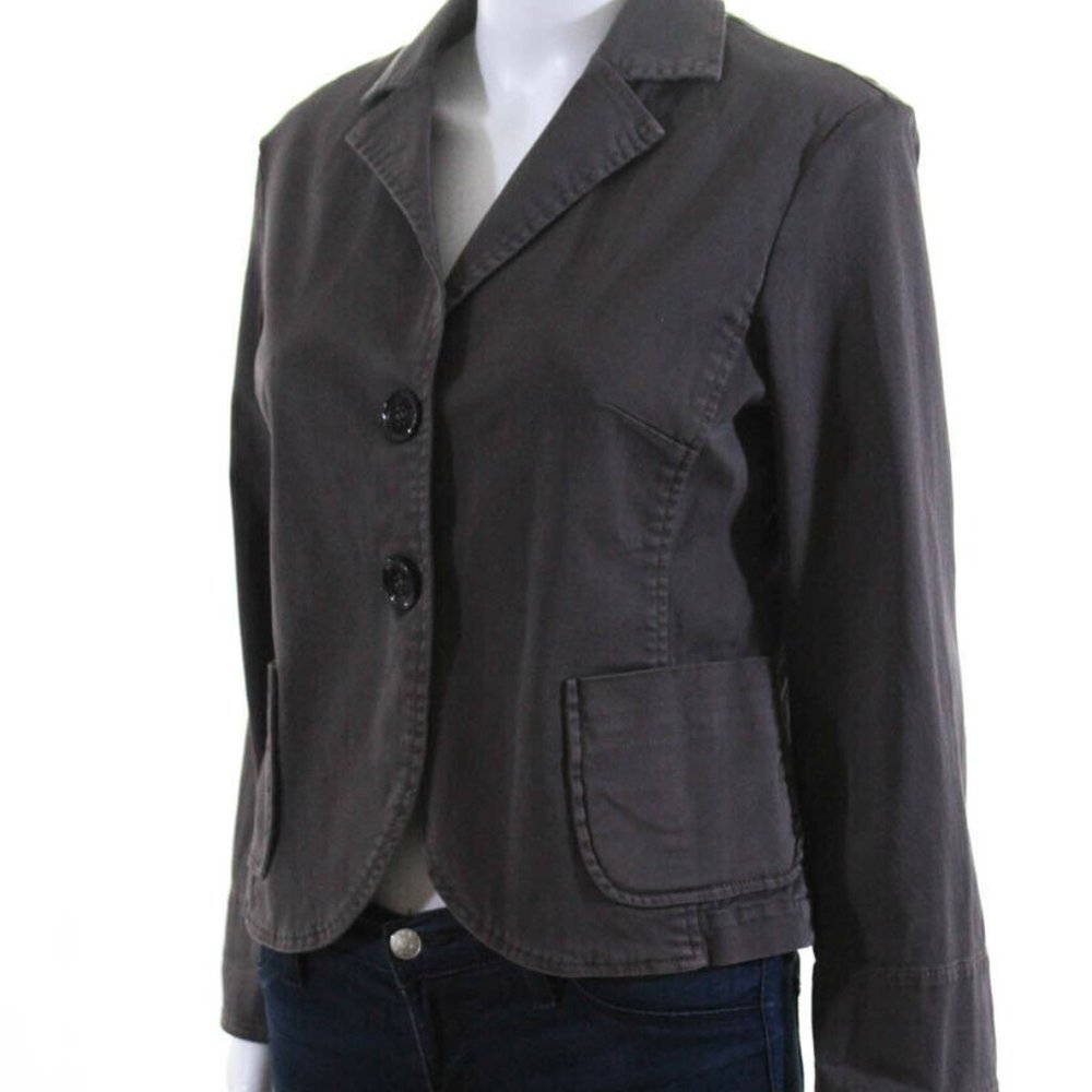 John Patrick Two Button Brown Blazer